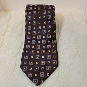 Hugo Boss Pure Silk Brown Tie